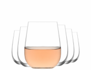 Pohár Gaia, LAV, sklenený, na vodu, 475 ml, 70x111 mm, bal. 6 ks