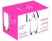 Pohár Adora, LAV, sklenený, na vodu, 390 ml, 61x145 mm, bal. 6 ks