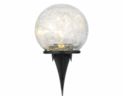 Lampa Strend Pro Garden Crackles, solárne, LED, 10x19 cm
