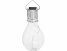 Lampa Strend Pro, žiarovka, solárne, LED, 7,5x15 cm, Sell...