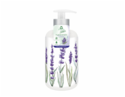 Mydlo Frosch Sensitive, tekuté, levanduľa, s dávkovačom, 300 ml