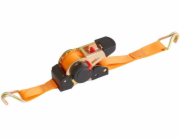Popruh upínací Strend Pro, samonavíjecí pás s ráčnou, 38 mm, L-4 m, max. 1000 kg