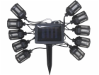 Reťaz Strend Pro Garden, lampáš, solárna, 10x LED, 1,8+2 m