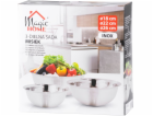 Miska MagicHome, nerez, 18-22-26 cm, sada 3 ks