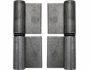 Záves dverový T00341, 080 mm, oceľový, bal. 2 ks