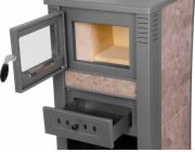 Kachle Nova Ceramic, 7,5 kW, 120 mm, mocca