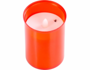 Kahanec MagicHome TG-10, s LED sviečkou, na hrob, červený, 12 cm, (súčasť balenia 2xAA)