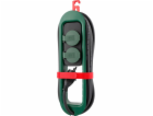 Kábel Strend Pro FS0701, L-4.90 m, predlžovací, 2x zásuvk...