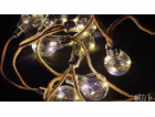 Reťaz Strend Pro Solar Bulb, 10x LED, tvar žiarovky, solá...