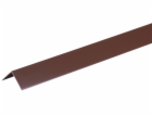 Pásek Strend Pro, Alu 1500x40x0,8 mm, hnědý, 0,8 mm, rohový