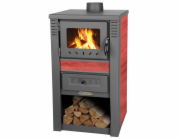 Kachle Nova Ceramic, červené, 7,5 kW, 120 mm