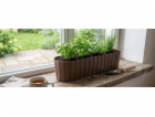 Květináč BOARDEE Case 587x144x130 mm, hnědý