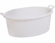 ICS P12155, 22 litrů, 55 cm, bílá, oválná. s ušima