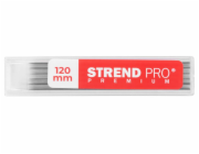 Strend Pro Premium, náhradní, pro tesařskou tužku, popisovací tužka, 6 ks, barevná, 120 mm
