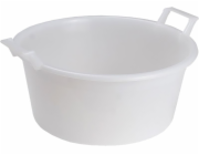 Miska na vodu ICS P9145, 18 litrů, 45 cm, bílá, kulatá, s ušima