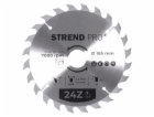 Strend Pro TCT 185x2,2x30/20 mm 24Z, pilový kotouč na dře...