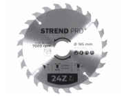 Strend Pro TCT 185x2,2x30/20 mm 24Z, pilový kotouč na dřevo, SK plátky