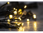Řetěz MagicHome Christmas CEIBO, 96 LED teplá bílá, 8 funkcí, časovač, 3xAA, venkovní, osvětlení, L-