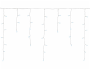 Řetěz MagicHome Christmas Icicle, 200 LED studená bílá, centrovaný, jednoduché světlo, časovač, 230 