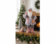 Dekorace MagicHome Vánoce, Santa, 46 cm