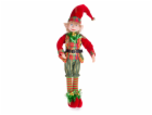 MagicHome Vánoční dekorace, Elf, závěsná, 46 cm