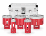 Strend Pro Premium DCB11S5, 20-35-45-55-68 mm, M14, diamantové, korunky, profesionální