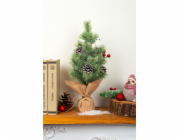 MagicHome vánoční stromek, zdobený, přírodní, 36 cm