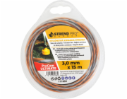 Silon na kosení ProCom Ultimate 3,0 mm, D-15 m, hranatá spirála