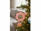 Dekorace MagicHome Christmas Candy Line, donut, hnědá, zá...