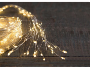 Řetěz MagicHome Vianoce Twisted Stars 1200S, 1200 LED teplá bílá, jednoduché světlo, 230 V, 50 Hz, I