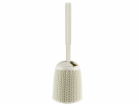 Toaletní kartáč, Curver® KNIT, krémový, 14x43, WC