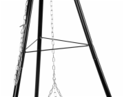 Gril Strend Pro Bavarian, gril na dřevěné uhlí, nastavitelná výška grilu 320-660/1500 mm