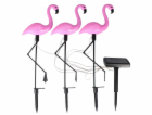 Lampa Strend Pro 7193, Flamingos, bal. 3ks, solární, 18x6...