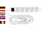 Kabel Strend Pro GER DG-805BK, německá zásuvka, 5,00 m, 5...