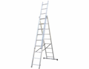 Žebřík Strend Pro DW 3x6, Alu, EN 131 max. 3,69 m