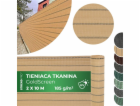 Stínicí tkanina GoldScreen WE 2x10 m, UV, 185 g/m2, béžová