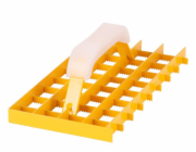 Škrabka na omítku Strend Pro PT-254, 290x150x22 mm, síťovaná, vroubkovaná
