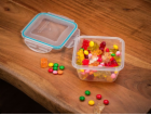 MagicHome Lunchbox Q804 400 ml, čtvercový, Clip