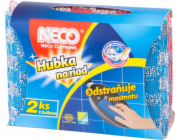 Neco houbička 70-0079-11, houbička na nádobí, balení. 2 ks