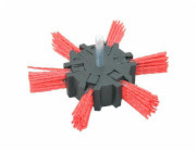 Strend Pro kartáč AWB-021 100 mm, kulatý, nylonový, se stopkou, G80