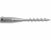 Zemní šroub GS03, Zn, 550x60x1,7 mm