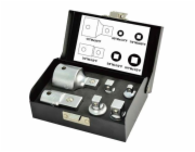 Sada nástrčných hlavic Whirlpower® 1616-0506, redukce, 1/4"+3/8"+1/2"+3/4", 6 kusů
