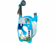 Naviják AQUACRAFT® 990490, na hadici, SET, se zahradní hadicí 3/8", L-10 m, zavlažovací pistole 7 vz