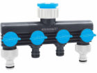 Vodní přípojka AQUACRAFT® 550634, Premium, 4cestná, Multi...