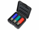 Sada nástrčných hlavic Whirlpower® 1274-0603, 3 kusy, 1/2...