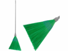 Koště MagicHome 3805G, Sorgo, zelené, kovová násada 148 cm