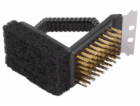 Strend Pro Grill BBQ Brush, mosazný, na čištění grilu, se...