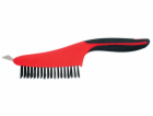 Kartáč Strend Pro ComfortGrip CG682, 3 řady, ocelový, se ...