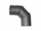 Koleno HS.CO 090/150/2,0 mm, s čisticím otvorem, kouřovod...