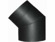 Koleno HS 045/200/2,0 mm, kouřovod, koleno kouřovodu pro připojení kouřovodu